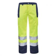 Pantalon Fluo Base Xp Jaune Fluo / Marine 2 - Unisexe