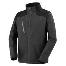 Softshell Caucase Gris Charcoal / Noir Xl - Unisexe