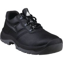 Delta Plus - Chaussures de sécurité basses Jet3 S1 - Noir - Pointure 39 - Cuir pigmenté, embout acier 200J, SRC