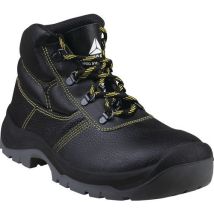 Delta Plus - Chaussures de sécurité hautes Jumper3 S1P Noir - Pointure 43 - Cuir pigmenté, anti-perforation, SRC