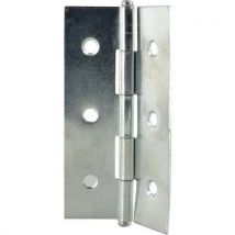Lot de 2 - Charnière Rectangulaire En Acier Zingué-70x40mm