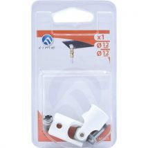 Lot de 2 - Genouillere Ed12 Sd12-acier Blanc