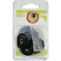 Patin Rond À Vis-ø30mm