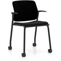 Chaise De Conférence Wikido - Avec Accoudoirs Et Roulettes