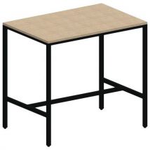 Mange-debout Loki 120x80 Chêne De Fil/noir