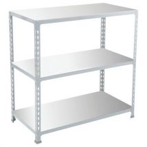 Rayonnage Manutan Rapid 2 914x915x610 Zingué - Tablet Méla