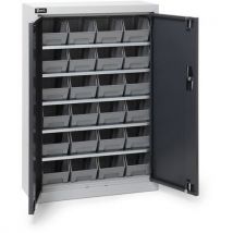 Armoire Bac À Bec - 700x267x1001 - Anthracite - 24 Bacs
