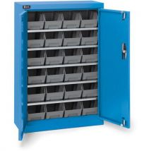 Armoire Bac À Bec - 700x267x1001 - Bleu - 24 Bacs