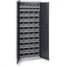 Armoire Bac À Bec - 700x267x1651 - Anthracite - 48 Bacs