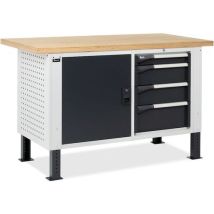 Etabli Master Br - 1500x750x740/1115mm - Anthracite