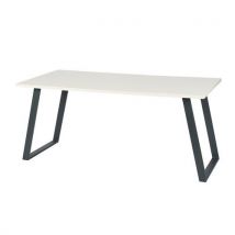 Bureau Shape 120 X 80 X 75 Cm Design Droit Blanc