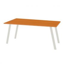Bureau Standard 200 X 80 X 75 Cm Design Droit Cerisier