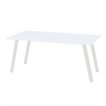 Bureau Standard 200 X 80 X 75 Cm Design Droit Blanc