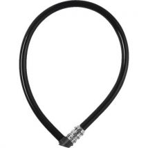 Abus 1 Câble Antivol Noir À Combinaison 3406c/55 Bk - Abus