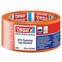 Tesa 1 Ruban Pvc Orange Standard - Tesa