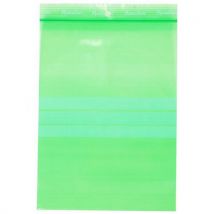 Sachet Zip Recyclé - Vert 100μm - 200x150mm - Manutan Expert