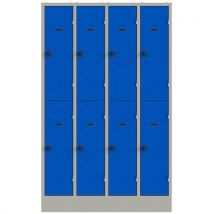 Vestiaire multicases - 1 à 4 colonnes - Sur socle - Armet France