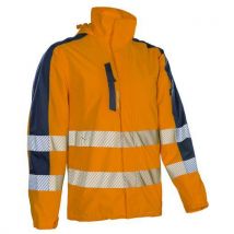 Veste De Pluie Softshell Légère Hotaru - Orange/marine Txxl - Unisexe