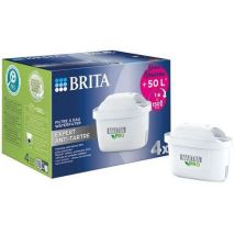 Brita - Cartouche anti-tartre Maxtra Pro Expert - Paquet de 4 - Filtration Supérieure