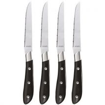 Lot de 4 - Couteau À Steak Achille - Noir