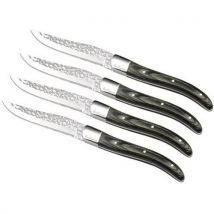 Lot de 4 - Couteau Steak En Coffret Volcano Lou Laguiole
