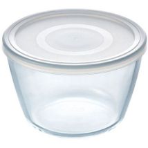 Pyrex - Plat rond 15 cm - Service et conservation des aliments - Résistant et pratique
