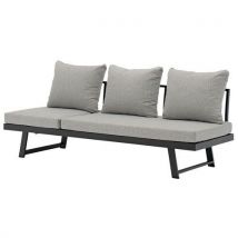 Bain De Soleil Modulo Lounge Châssis Graphite/assise Grise