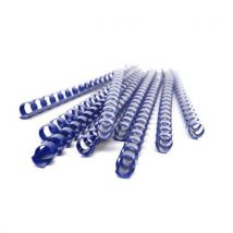 100 Peignes À Relier 12 Mm - Bleu