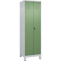 Armoire Classic Plus Sur Pieds-2 Colonnes -ral7035-ral6011