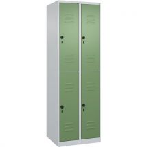 Vestiaire 2 niveaux Classic PLUS - 4 casiers - CP
