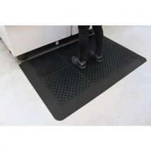 Dalle Anti-fatigue Fatigue Lock Bord Femelle-500x149mm-noir