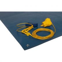 Tapis Esd-12mx10mx2mm-bleu