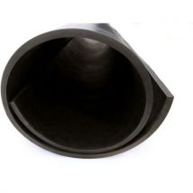 Feuilles Commercial Black Neoprene Rubber-14mx5mx12mm-noir