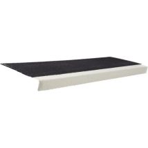 Coba - Revêtement antidérapant Stair Tread - 1m x 55mm - Noir/Blanc - Sécurité renforcée