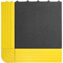 Dalle Anti-fatigue Fatigue Lock Bord Femelle-500x149mm-jaune