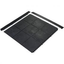 Dalle Anti-fatigue Pour Atelier-09mx09m-caoutchouc-noir