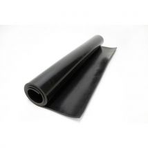 Coba - Feuille Caoutchouc Shotblast Rubber - 1,4m x 10m x 6mm - Noir - Résistant et Durable
