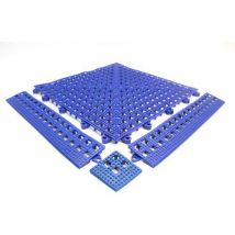 Revêtement Sol Vinyle Souple Bord Femelle-300mmx50mm-bleu
