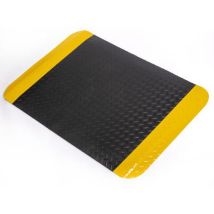Tapis Anti-fatigue Deckplate Regen 70-09mx183m-noir/jaune
