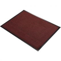 Tapis D'entrée-12mx18m-noir/rouge