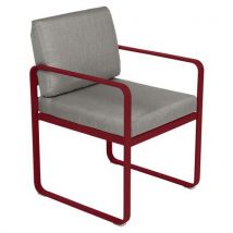 Fauteuil Repas Bellevie Piment - Taupe Grisé