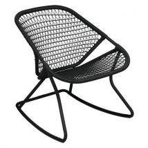 Rocking Chair Sixties - Réglisse