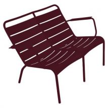 Fauteuil Bas Duo Luxembourg Cerise Noire