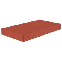 Fermob - Tablette de jonction Bellevie - Rouge Clair - 75x40cm - Usage Collectivité