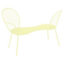 Banquette Conversation Lorette - Citron Givré