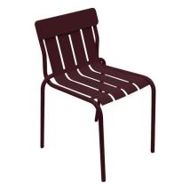 Chaise Stripe Cerise Noire