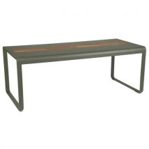 Table Bellevie 196 X 90 Cm Avec Rangement - Romarin
