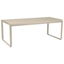 Fermob - Table Bellevie Premium 196x90 cm - Muscade - Acier & Aluminium - Usage Collectivité & Intensif