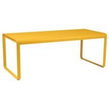 Fermob - Table Bellevie Premium 196x90 cm - Orange - Usage Intensif Extérieur