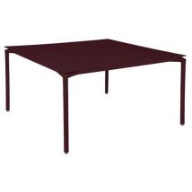 Table Haute Calvi 140 X 140 Cm - Cerise Noire